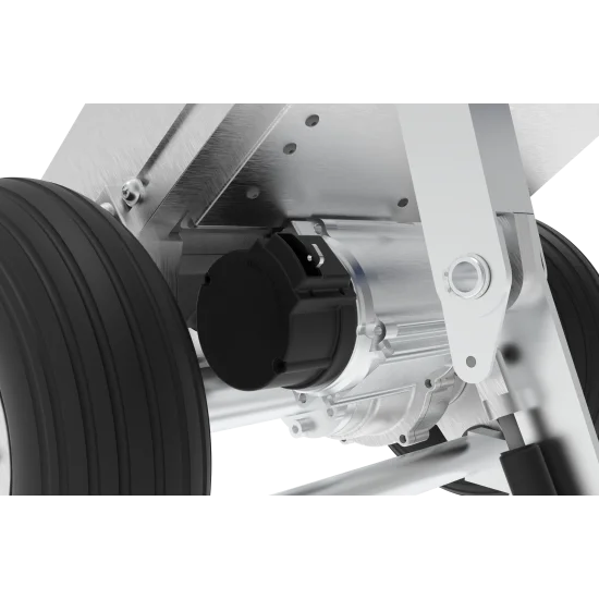 XSTO LFC170F3 | Ηλεκτρικό καρότσι μεταφοράς με ηλεκτρική κίνηση στους τροχούς και ανυψωτική ικανότητα | 170 kg - 80 cm - Kapountalis