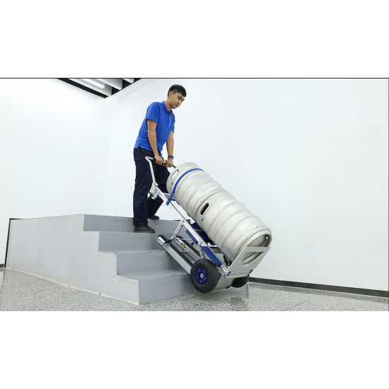 XSTO CT150PB | Foldable Electric Stair Climbing Cart – 150 kg XSTO CT150PB | Foldable Electric Stair Climbing Cart – 150 kg - Kapountalis
