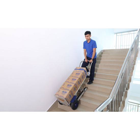 XSTO CT150PB | Foldable Electric Stair Climbing Cart – 150 kg XSTO CT150PB | Foldable Electric Stair Climbing Cart – 150 kg - Kapountalis