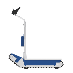 XSTO CT310 | Tracked Electric Battery-Powered Stairlift | 310 kg