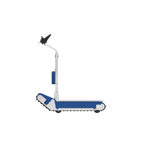 XSTO CT310 | Ερπυστριφόρο Ηλεκτρικό καρότσι μπαταρίας για σκάλες | 310 kg - Kapountalis