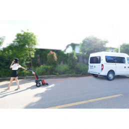 XSTO LFC300 | Ηλεκτρικό ρυμουλκό μεταφοράς με ηλεκτρική ανύψωση και προώθηση - 300 kg