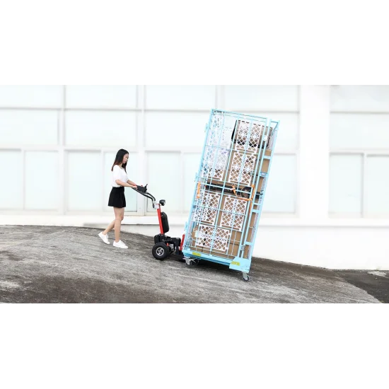 XSTO LFC300 | Electric Tow Cart with electric lifting and propulsion - 300kg - Kapountalis