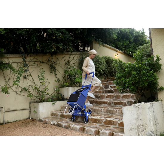 XSTO ZW030 | Foldable Electric Stair Climbing Cart – Shopping Cart up to 30 kg - Kapountalis