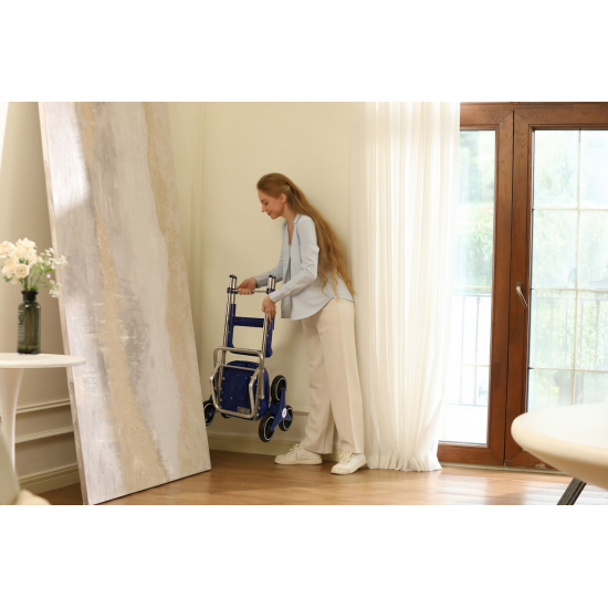XSTO ZW030 | Foldable Electric Stair Climbing Cart – Shopping Cart up to 30 kg - Kapountalis