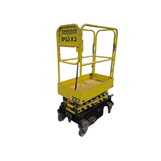 BOSS USED SCISSOR WORKING PLATFORMS X SERIES - 4.55Μ 240KG - Kapountalis