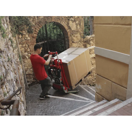 ZONZINI DOMINO PT | Electric Stair-Climbing Pallet Truck | 450 kg - 65 cm - Kapountalis