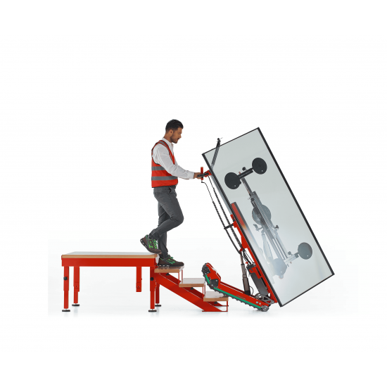 ZONZINI SKIPPER GL | Electric Tracked Glass Manipulator | 300 kg - Kapountalis