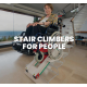 DOMINO PEOPLE SLIM RED Electric stair climber for disabled persons 160kg - Kapountalis