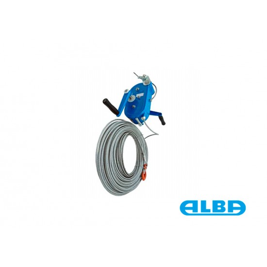 ALBA HAND WINCH HOIST FOR SUSPENDED PLATFORM UP TO 500KG ALBA HAND WINCH HOIST FOR SUSPENDED PLATFORM UP TO 500KG - Kapountalis
