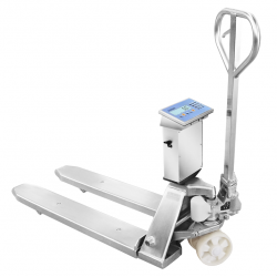 DINI ARGEO STAINLESS STEEL PALLET TRUCK SCALE TPWLKI SERIES - 2000KG DINI ARGEO STAINLESS STEEL PALLET TRUCK SCALE TPWLKI SERIES - 2000KG