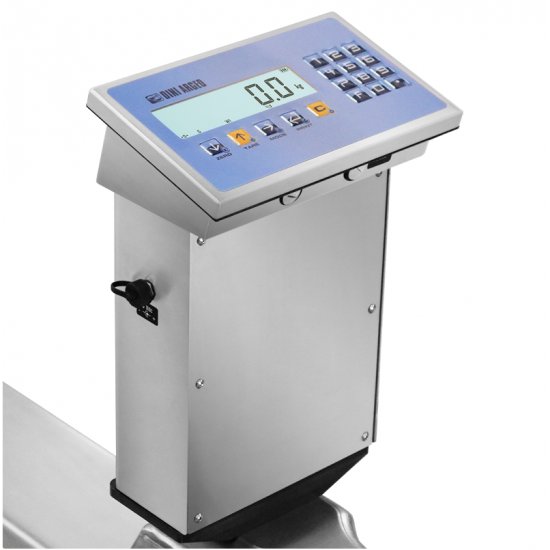 DINI ARGEO STAINLESS STEEL PALLET TRUCK SCALE TPWLKI SERIES - 2000KG DINI ARGEO STAINLESS STEEL PALLET TRUCK SCALE TPWLKI SERIES - 2000KG - Kapountalis