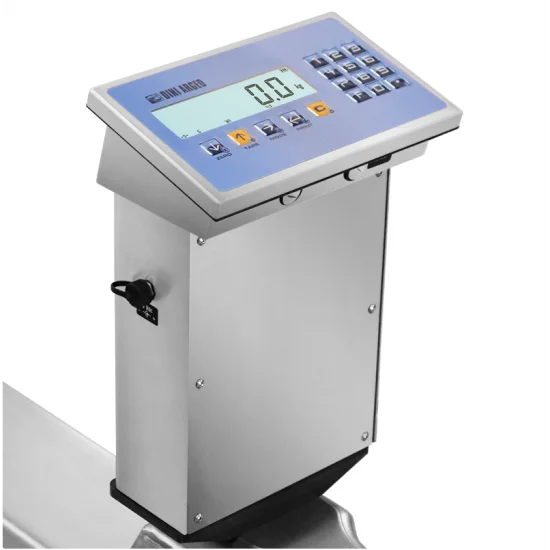 DINI ARGEO STAINLESS STEEL PALLET TRUCK SCALE TPWLKI SERIES - 2000KG - Kapountalis