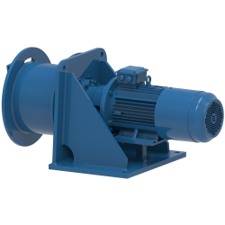 WIRE ROPE WINCH FD 307 E FOR PULLING 5250KG 67M 380V WIRE ROPE WINCH FD 307 E FOR PULLING 5250KG 67M 380V