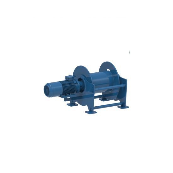 SB 310 E ELECTRIC WIRE ROPE WINCH FOR PULL 12000 KG 168M - Kapountalis