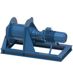 WIRE ROPE WINCH SB 309 E FOR PULLING 6285KG 163M 380V 