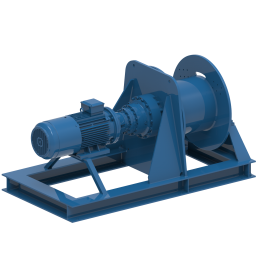 WIRE ROPE WINCH SB 309 E FOR PULLING 6285KG 163M 380V 