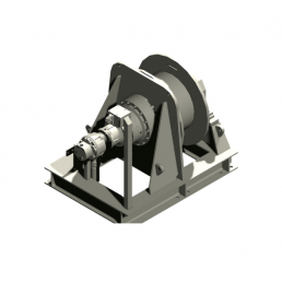 SB 310 H  HYDRAULIC WIRE ROPE WINCH FOR PULL 12000KG 168M