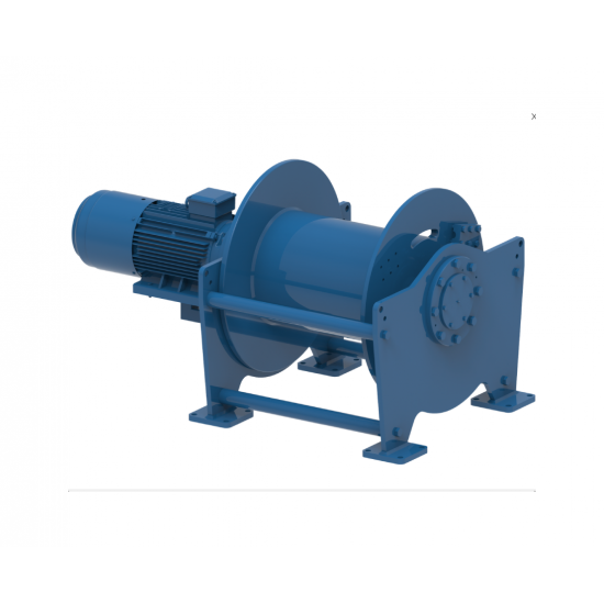 SC 85 E ELECTRIC WIRE ROPE WINCH FOR PULL 12160 KG 228Μ - Kapountalis