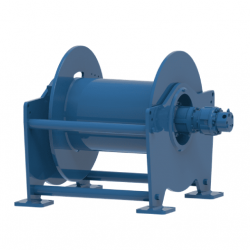  SC 85 H HYDRAULIC WIRE ROPE WINCH FOR PULL 12160KG 228 Μ