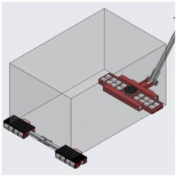 Φορείο-Πατίνι μεταφοράς F18-18000kg 