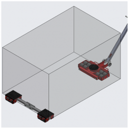 Φορείο-Πατίνι μεταφοράς F20-20000kg 