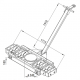 Steering Transport dolly L60-60000kg Steering Transport dolly L60-60000kg - Kapountalis