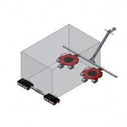 Περιστρεφόμενα φορεία μεταφοράς RL8-8000kg 