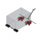 Rotating dolly RL8- 8000kg Rotating dolly RL8- 8000kg - Kapountalis