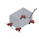 Rotating dolly RL2 -2000kg Rotating dolly RL2 -2000kg - Kapountalis