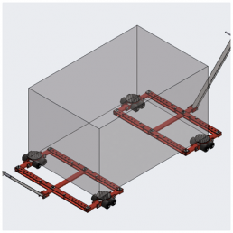 Φορείο-τιμόνι  μεταφοράς TL20 20000kg 