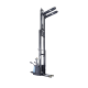 ELECTRIC stacker with Rider device E-DHT-S16 1600KG 4500MM UP TO 5000MM - Kapountalis
