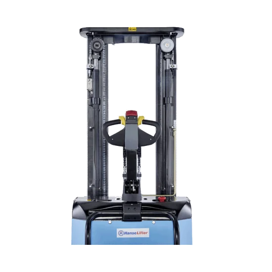 ΗΛΕΚΤΡΙΚΟ stacker με πλατφόρμα επιβάτη E-DHT-S16 1600KG 4500MM UP TO 5000MM - Kapountalis