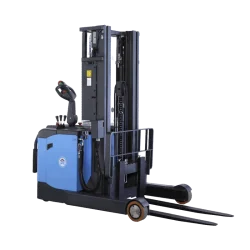 ηλεκτρικο stacker με πλατφόρμα επιβάτη E-13GS & E-15GS 1300kg-1500kg 3000mm up to 4500mm ανύψωση