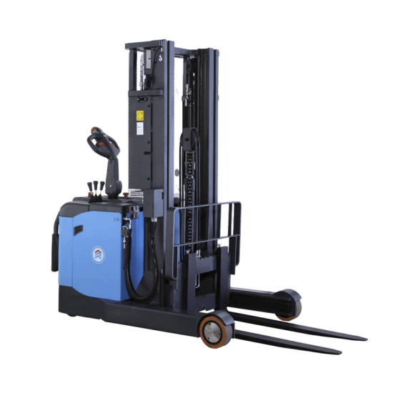 ηλεκτρικο stacker με πλατφόρμα επιβάτη E-13GS & E-15GS 1300kg-1500kg 3000mm up to 4500mm ανύψωση - Kapountalis