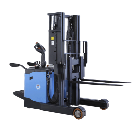 ηλεκτρικο stacker με πλατφόρμα επιβάτη E-13GS & E-15GS 1300kg-1500kg 3000mm up to 4500mm ανύψωση - Kapountalis