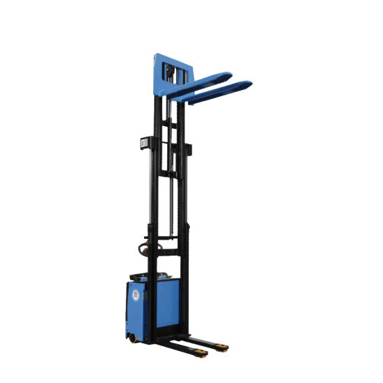 ELECTRIC Pedestrian stacker E-15FH 1500KG 3400MM UP TO 4600MM ELECTRIC Pedestrian stacker E-15FH 1500KG 3400MM UP TO 4600MM - Kapountalis
