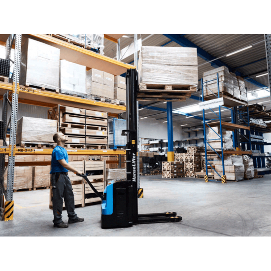 electric Pedestrian stacker E-DH12-MG-I 1200kg 1600mm up to 3000mm stroke electric Pedestrian stacker E-DH12-MG-I 1200kg 1600mm up to 3000mm stroke - Kapountalis