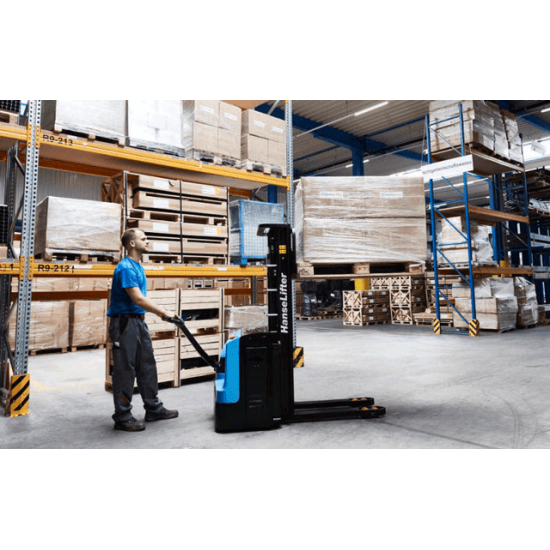 electric Pedestrian stacker E-DH12-MG 1200kg 2500mm up to 4200mm stroke electric Pedestrian stacker E-DH12-MG 1200kg 2500mm up to 4200mm stroke - Kapountalis
