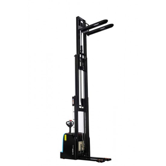 electric Pedestrian stacker E-LI-A12MG 1200KG 2700MM up to 4000mm stroke - Kapountalis