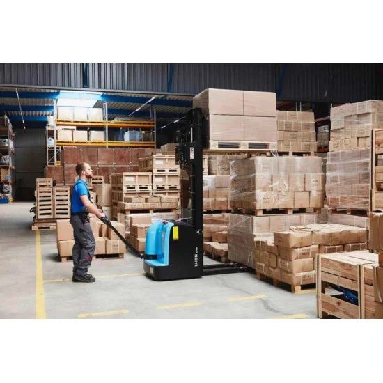 ΗΛΕΚΤΡΙΚΟ STACKER E-LI-A12MG 1200KG 2700MM εως 4000mm ανυψωση - Kapountalis