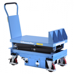 Ημι-ηλεκτρικό τραπέζι μεταφοράς & ανύψωσης  με κλίση E-NHT 300/600kg