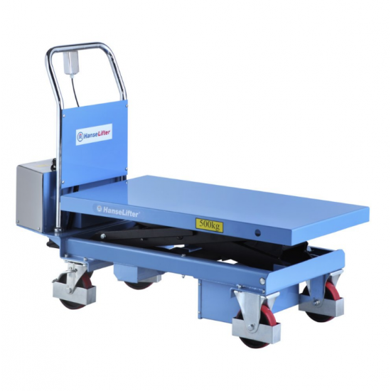 Semi-electris lifting & moving table E-TF 350/500kg - Kapountalis