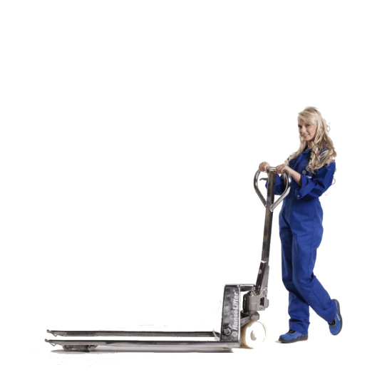 STAINLESS STEEL HAND PALLET TRUCK 2000KG STAINLESS STEEL HAND PALLET TRUCK 2000KG - Kapountalis