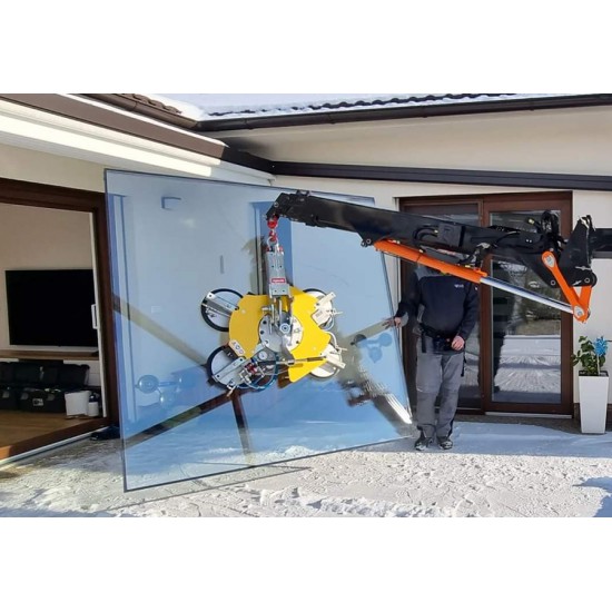 Glass vacuum lifter (battery) VBT4 400kg -light frame Glass vacuum lifter (battery) VBT4 400kg -light frame - Kapountalis