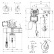Chain hoist lifting capacity low headroom with electric trolley 2000kg 380V Chain hoist lifting capacity low headroom with electric trolley 2000kg 380V - Kapountalis