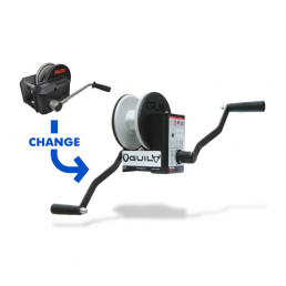 GUIL AL/BULL | Καστάνια με διπλή μανιβέλα